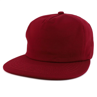 کلاه ساده 5 پانلی Snapback Adjustable Unstructured