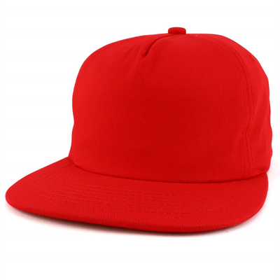 کلاه ساده 5 پانلی Snapback Adjustable Unstructured