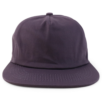 کلاه ساده 5 پانلی Snapback Adjustable Unstructured