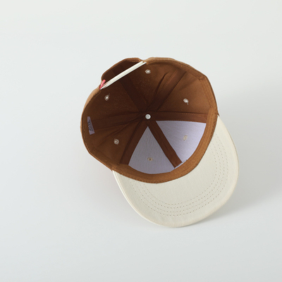 کیفیت بالا بچه ها پنبه فلت لبه کلاه ورزشی خط کاشی کودک در فضای باز کلاه Snapback
