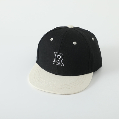 کیفیت بالا بچه ها پنبه فلت لبه کلاه ورزشی خط کاشی کودک در فضای باز کلاه Snapback