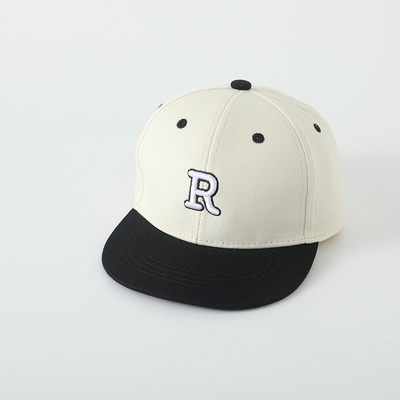 کیفیت بالا بچه ها پنبه فلت لبه کلاه ورزشی خط کاشی کودک در فضای باز کلاه Snapback