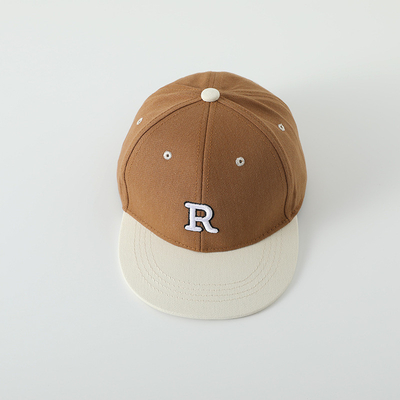 کیفیت بالا بچه ها پنبه فلت لبه کلاه ورزشی خط کاشی کودک در فضای باز کلاه Snapback