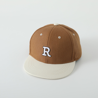 کیفیت بالا بچه ها پنبه فلت لبه کلاه ورزشی خط کاشی کودک در فضای باز کلاه Snapback
