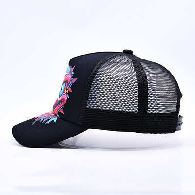 لوگو سفارشی 5 پانل کلاه کامیون فروش عمده قابل تنظیم Snapback کلاه کامیون تامین کننده