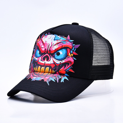 لوگو سفارشی 5 پانل کلاه کامیون فروش عمده قابل تنظیم Snapback کلاه کامیون تامین کننده