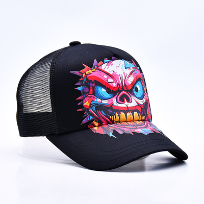 لوگو سفارشی 5 پانل کلاه کامیون فروش عمده قابل تنظیم Snapback کلاه کامیون تامین کننده
