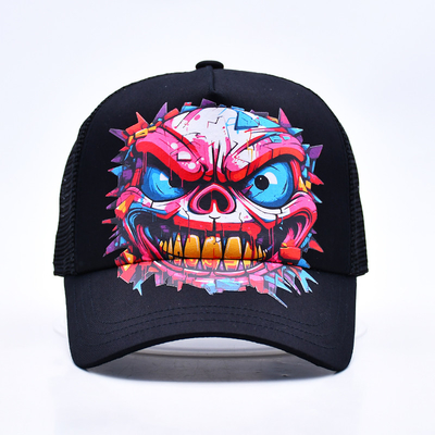 لوگو سفارشی 5 پانل کلاه کامیون فروش عمده قابل تنظیم Snapback کلاه کامیون تامین کننده