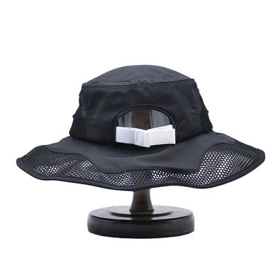 کلاه آفتابگیر حصیری چاپ شده و گلدوزی شده با کیفیت بالا، کلاه غواصی لبه بزرگ، کلاه ماهیگیری