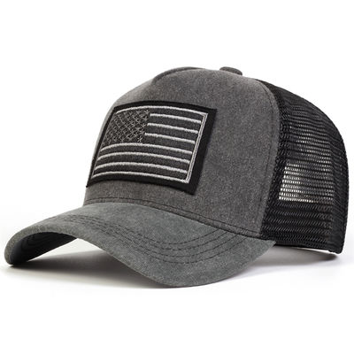 کلاه های بیسبال توری گلدوزی شده با پرچم آمریکا، کلاه های تابستانی و بهاری، کلاه های معمولی قابل تنظیم در فضای باز، کلاه های ضد آفتاب