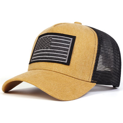 کلاه های بیسبال توری گلدوزی شده با پرچم آمریکا، کلاه های تابستانی و بهاری، کلاه های معمولی قابل تنظیم در فضای باز، کلاه های ضد آفتاب