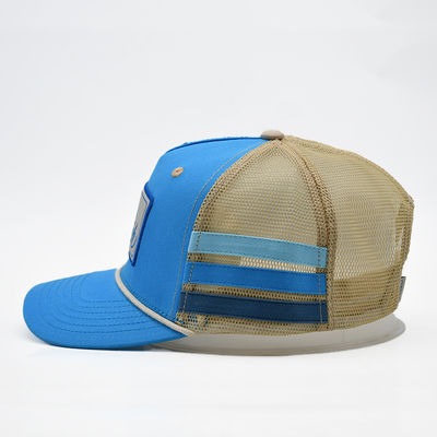 کلاه کامیون استرالیا با کیفیت بالا 100٪ پنبه با خطوط جانبی لوگو طراحي سبک منحصر به فرد خود را طراحی کنید