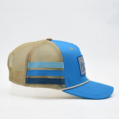 کلاه کامیون استرالیا با کیفیت بالا 100٪ پنبه با خطوط جانبی لوگو طراحي سبک منحصر به فرد خود را طراحی کنید