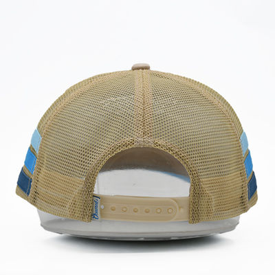 کلاه کامیون استرالیا با کیفیت بالا 100٪ پنبه با خطوط جانبی لوگو طراحي سبک منحصر به فرد خود را طراحی کنید