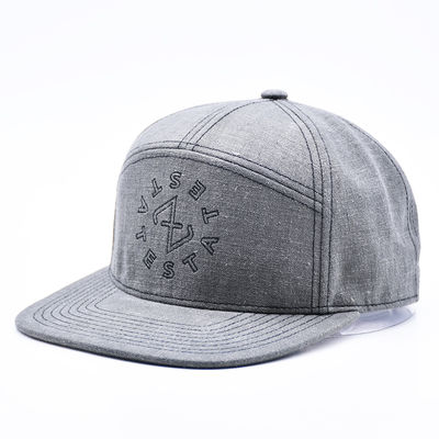 سفارشی 7 پانل کلاه Snapback کلاه بروکاری ساختاری Gorras لبه صاف کلاه Snap Back