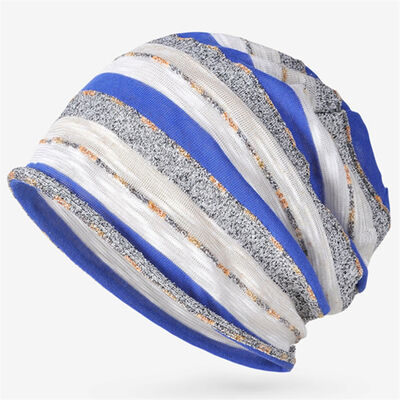 کلاه بافتنی شل و بزرگ زمستانی گرم، مناسب برای بزرگسالان، مد روز، لوگوی سفارشی، جنس نرم