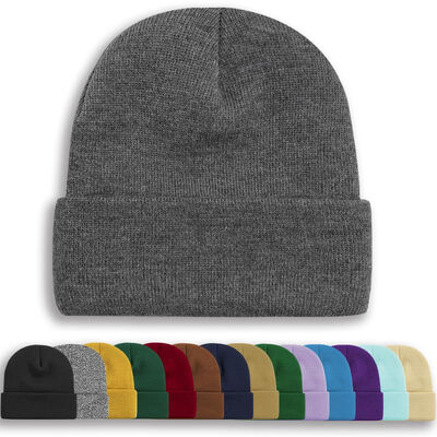 طرح OEM ODM کلاه های سیاه و سفید کلاه جمجمه سفارشی کلاه زمستانی