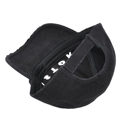 پنبه 6 پانل کلاه بیسبال شامل بخیه های تقویت شده و بند تنظیم شده انتخاب عالی برای چاپ لوگو سفارشی