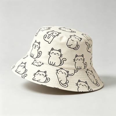 Cotton Fishing Bucket Hat Ace Group Adult Lightweight Durable Breathable Sun Protection Outdoor Hat Ideal for Fishing