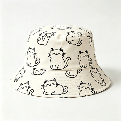 Cotton Fishing Bucket Hat Ace Group Adult Lightweight Durable Breathable Sun Protection Outdoor Hat Ideal for Fishing