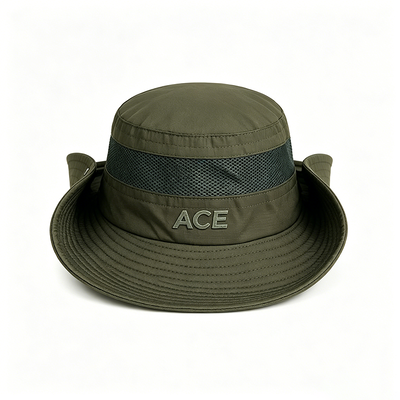UPF 50 Military Tactical Boonie Hat with 3" Wide Brim and Cotton/Polyester Blend for Outdoor Adventures