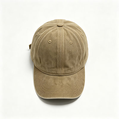 Sports Dad Hat with 100% Cotton Inner Tape Adjustable Metal Clasp Buckle and 6 Panel Design