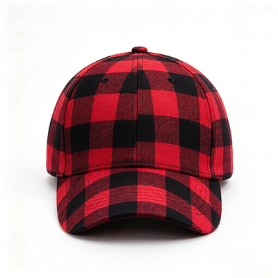 Hook Loop Closure Six Panel Baseball Cap Durable Comfortable Sports Hat Suitable for Outdoor Activities and Team Events