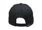 FUN 6 پانل های کلاه ورزشی مردانه، سیاه و سفید خنک ورزش های سرد با کلاه های نصب شده