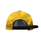 کلاه بیسبال زیبا ساتن زرد، کلاه های ورزشی شهر برای حفاظت از خورشید