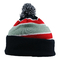 100٪ مروینو پشم Knit Beanie کلاه لوگوی دوزی لوبیا Beanie Winter Cap