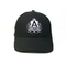 کلاه های بیس بال دوزی قابل تنظیم در فضای باز ، رنگ سیاه و سفارشی سفارشی