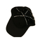 OEM ODM Fashion Rhinestone Baseball Cap، Black Baseball Baseball Constructated Baseball Metal Metal