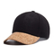Wood Brim 5 Panel Snapback / Polyester Wood Bill Hats کلاه بیس بال
