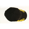 چاپ طلایی در هر دو طرف کلاه ورزشی سیاه ، 6 آرم سفارشی بیس بال پانل