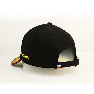 Bsci Printing 6 Panel Baseball Cap Cotton Made Adjustable Unisex Constructed Hat (پست بیسبال با پنبه ساخته شده و قابل تنظیم)