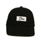 Ace Black Cotton Cap طراحی تنظیم قابل تنظیم کلاه بیس بال ورزشی Bsci