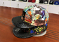 دستمال پلاستیکی مسطح Brim Snapback Hats Colorful Digital Sublimation Patch Leather Patch