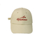عمده فروشی لوگوهای سفارشی پدر کلاه قلاب دوزی بیس بال کلاه پارچه مخلوط شده از پشم پلی استر